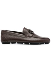 Valentino VLogo Signature leather driving shoes