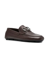 Valentino VLogo Signature leather driving shoes