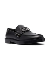 Valentino Stud Sign leather loafers