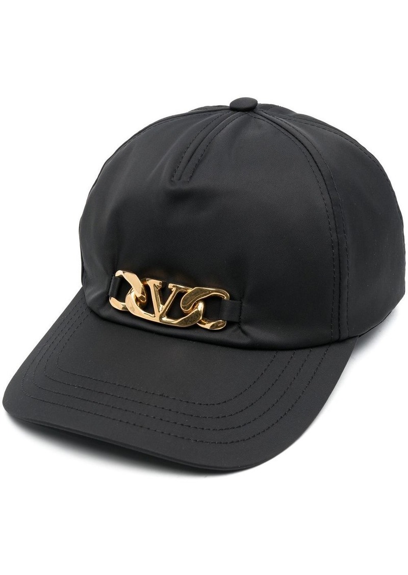 Valentino VLogo logo-plaque baseball cap