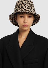 Valentino Vlogo Monogram Bucket Hat