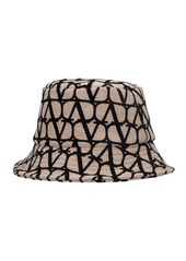 Valentino Vlogo Monogram Bucket Hat