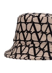 Valentino Vlogo Monogram Bucket Hat