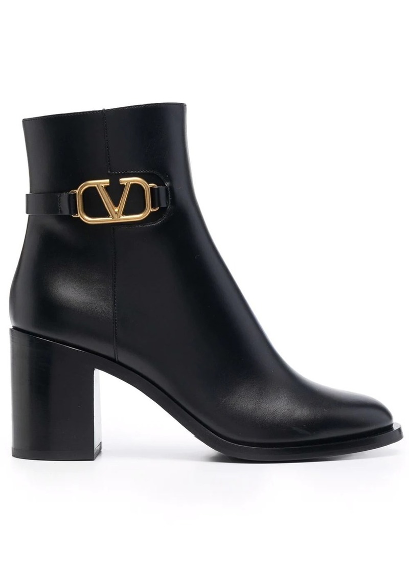 Valentino VLogo Signature 75mm ankle boots