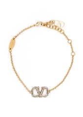 Valentino VLogo Signature crystal-embellished bracelet