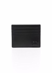 Valentino Vlogo Signature leather card holder