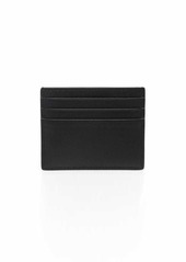 Valentino Vlogo Signature leather card holder