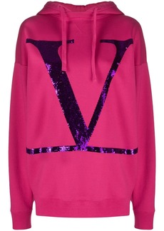 Valentino VLOGO print hoodie