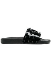 Valentino VLogo Signature flat slides