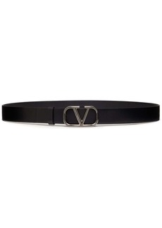 Valentino VLogo Signature 30mm leather belt