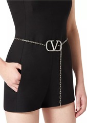 Valentino Vlogo Signature Chain Belt