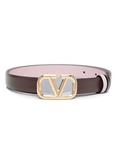 Valentino VLogo Signature reversible belt