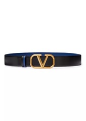 Valentino Vlogo Signature Reversible Calfskin Belt 40 MM