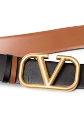 Valentino VLogo Signature 20mm reversible belt