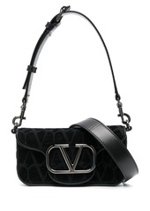 Valentino VLogo Signature canvas shoulder bag