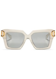 Valentino VLogo square-frame sunglasses
