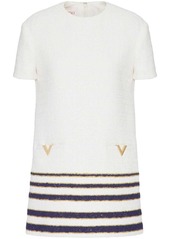 Valentino Mariniere tweed minidress