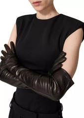 Valentino VLogo The Bold Edition Nappa Gloves