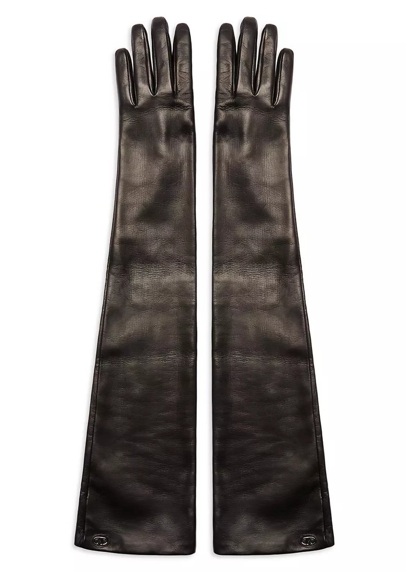 Valentino VLogo The Bold Edition Nappa Gloves