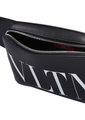 Valentino Vltn Leather Belt Bag