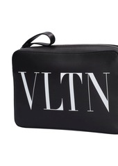 Valentino Vltn Leather Cross Body Bag