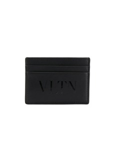 Valentino VLTN logo print cardholder