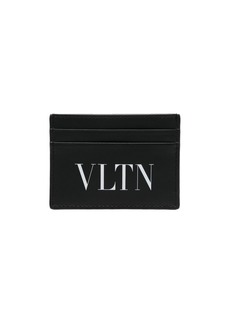 Valentino VLTN-print leather card holder