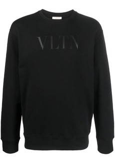 Valentino VLTN logo-print cotton sweatshirt