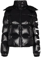 Valentino logo-print puffer jacket