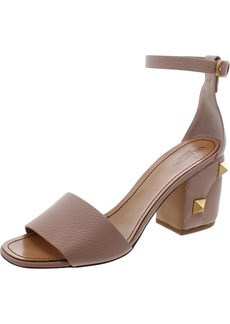 Valentino Womens Leather Ankle Strap Heels