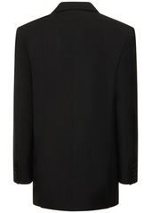 Valentino Wool & Mohair Double Breasted Jacket