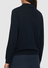 Valentino Wool Polo Cardigan