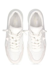 Valentino Xl One Stud Leather Sneakers