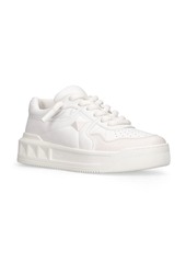 Valentino Xl One Stud Leather Sneakers