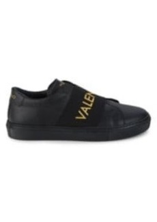 Valentino Zeus Leather Sneakers