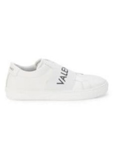 Valentino Zeus Logo Slip-On Sneakers