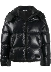 Valentino zip-up hooded jacket
