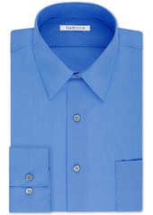 Van Heusen Men's Big & Tall Classic/Regular Fit Wrinkle Free Poplin Solid Dress Shirt - Cameo Blue