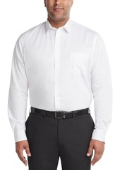 Van Heusen Tall Men's Solid Dress Shirt - Black