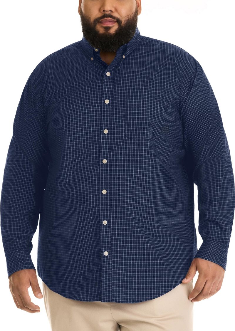 Van Heusen Men's Big and Tall Wrinkle Free Long Sleeve Button Down Shirt