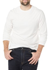 Van Heusen Men's Tall Essential Long Sleeve Crewneck Luxe T-Shirt  2X-Large Big