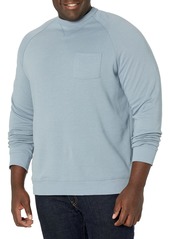 Van Heusen Men's Big Essential Long Sleeve Ponte Crewneck Sweatshirt  2X-Large Tall