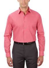 Van Heusen Men's Regular-Fit Poplin Dress Shirt - Pvh Leaf