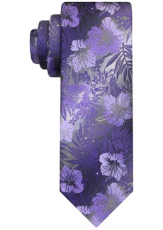Van Heusen Men's Classic Floral Tie - Lavender
