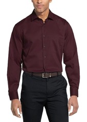 Van Heusen men's Regular Fit Flex Collar Stretch Solid Dress Shirt  18.5 Neck 36 -37 Sleeve XX-Large US