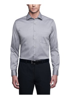 Van Heusen mens Regular Fit Flex Collar Stretch Solid Dress Shirt  18.5 Neck 34 -35 Sleeve US