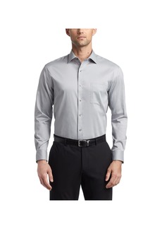 Van Heusen Men's Dress Shirt Regular Fit Ultra Wrinkle Free Flex Collar Stretch