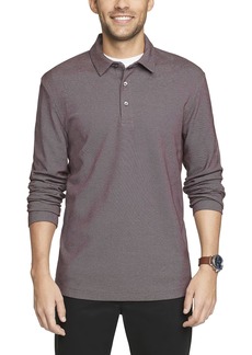 Van Heusen Men's Essential Long Sleeve Comfort Touch Polo Shirt