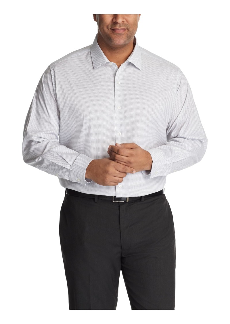 Van Heusen Men's FIT Dress Shirt Comfort Performance Stretch (Big and Tall)