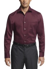 Van Heusen Men's FIT Dress Shirt Ultra Wrinkle Free Flex Collar Stretch (Big and Tall)